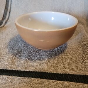 Vintage Fire King Oven Ware Brown Bowl